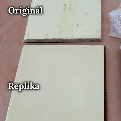 Repliky obkladov. Original vs. Replika.