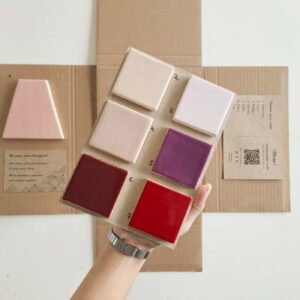 Sada keramických vzoriek "Soft Blush"