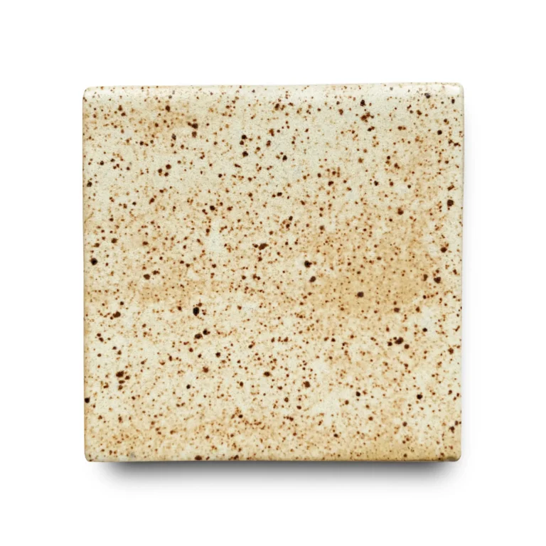 Ceramic tile sample in the color "Cinnamon"