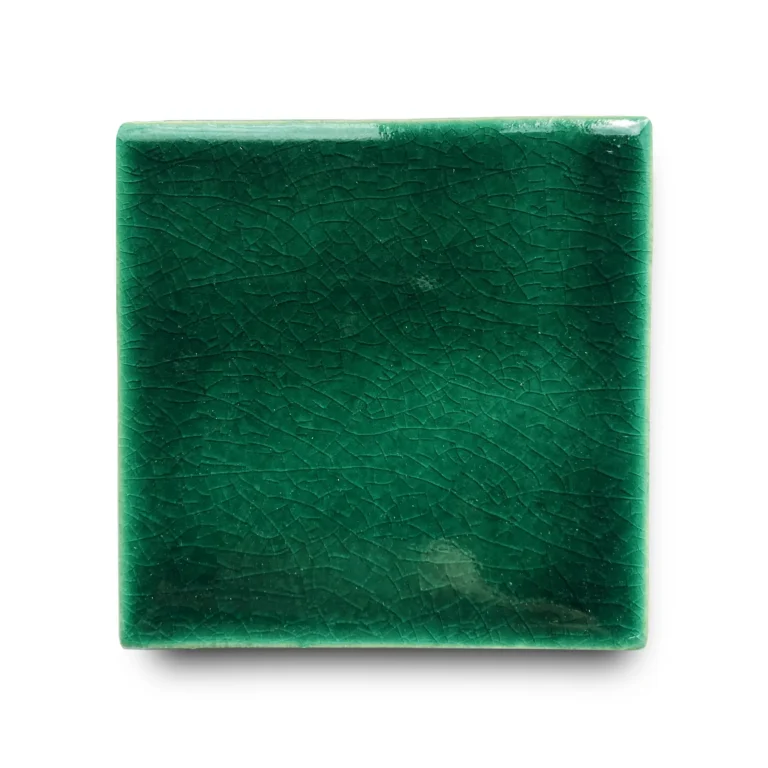 Keramick&aacute; vzorka vo farbe "Lesn&aacute; zelen&aacute;"